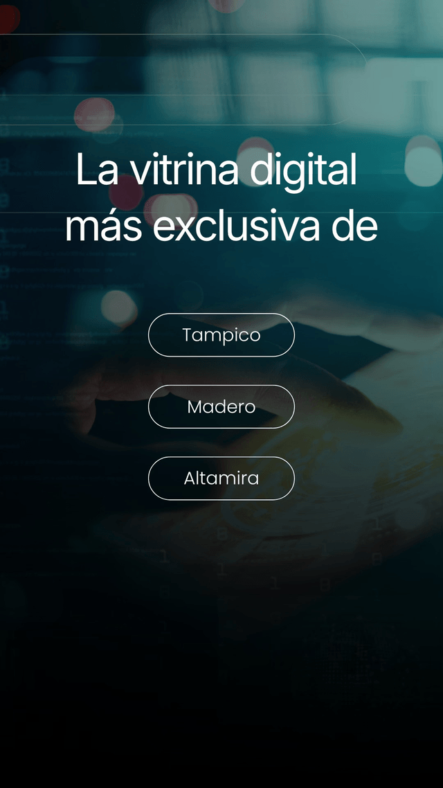 Pantalla móvil promocional de Tu Guía de Servicios